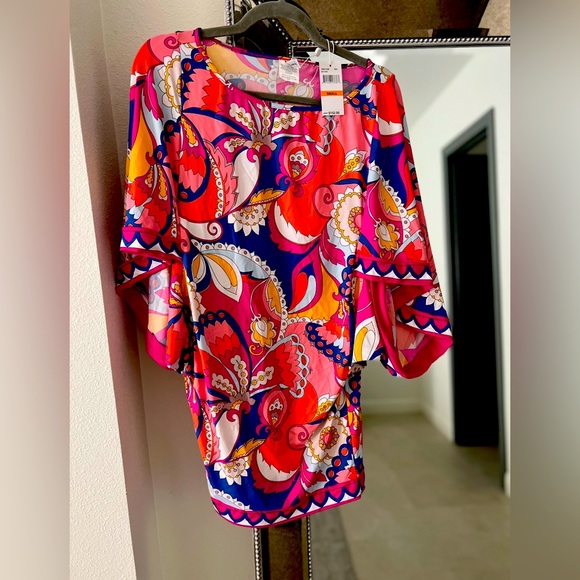 Trina Turk multi-color dress/coverup